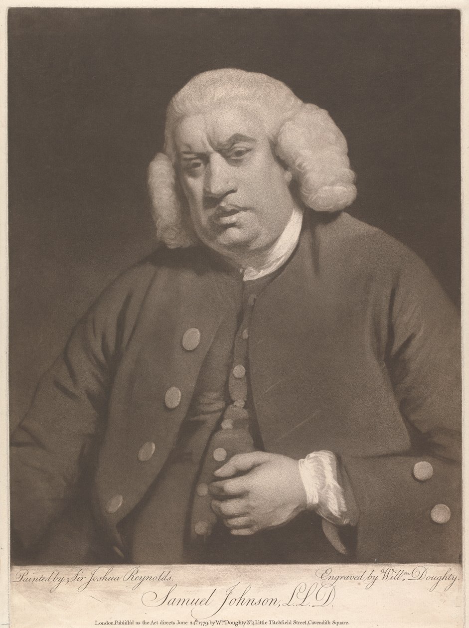 Samuel Johnson, L.L.D. av William Doughty