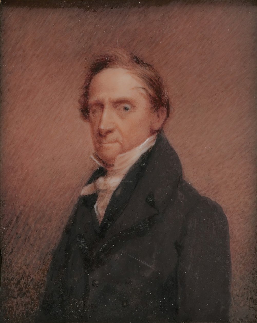 Självporträtt, ca. 1825. av William Dunlap