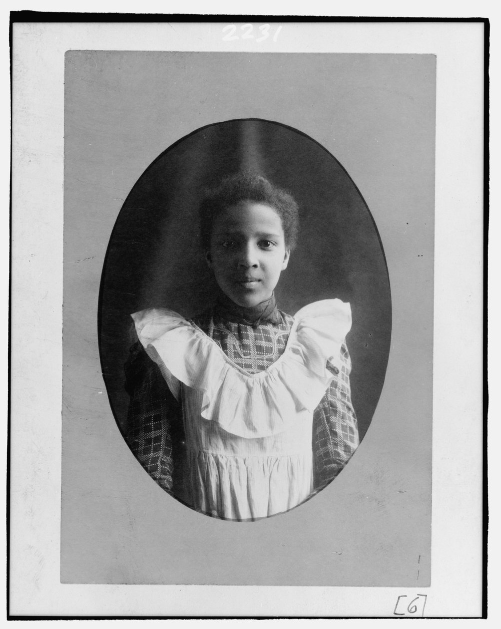 Bazoline Estelle Usher, student vid Atlanta University av William Edward Burghardt "W. E. B." Du Bois