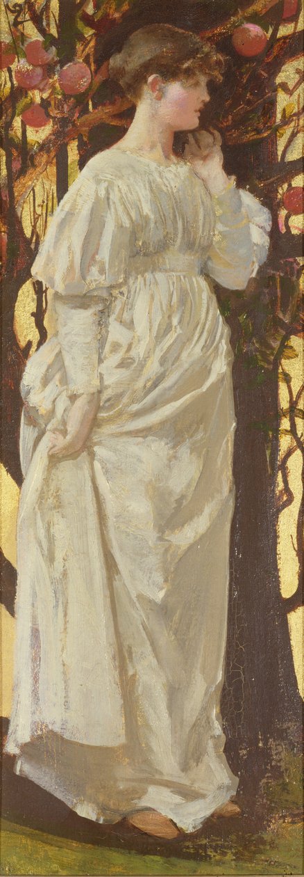 Hörsel, 1880 (olja och guldfärg på duk) av William Edward Frank Britten