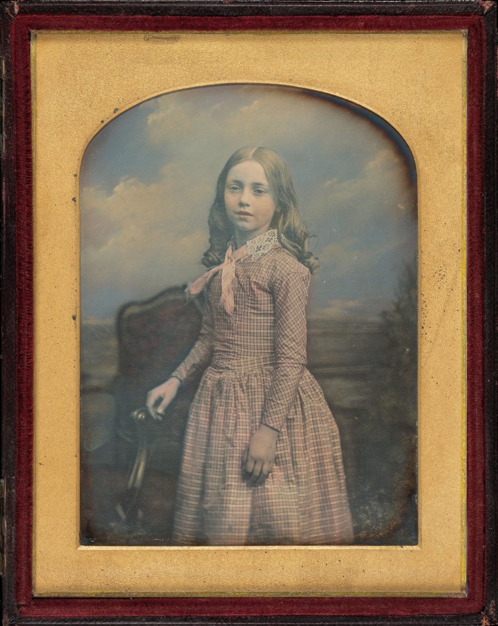 Porträtt av en flicka, sent 1840-tal. av William Edward Kilburn