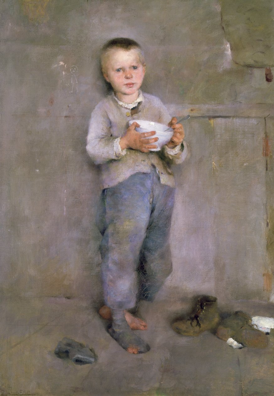 Så lycklig som en kung, 1884 av William Edward Stott