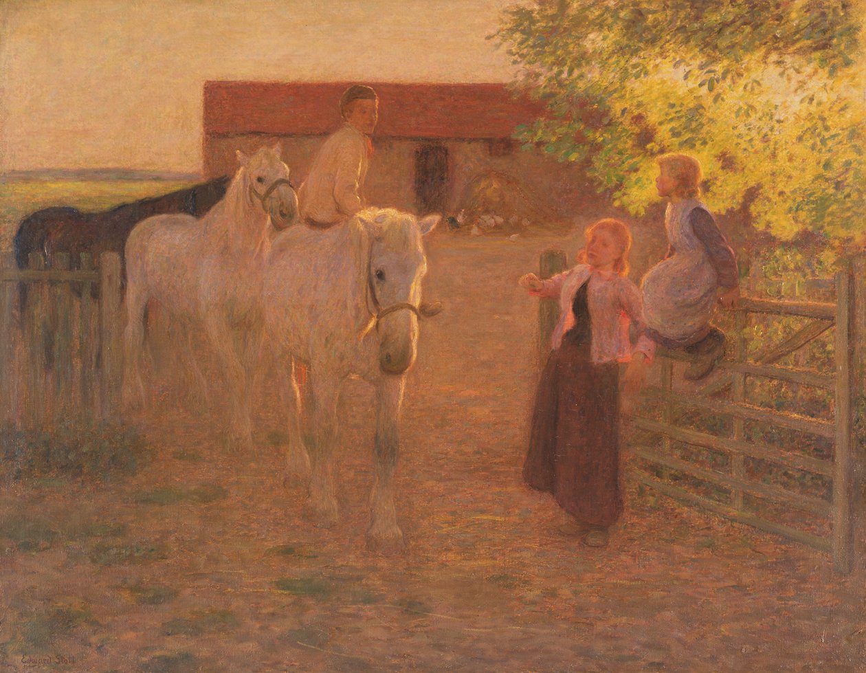 Den gamla porten, ca 1896 (olja på duk) av William Edward Stott