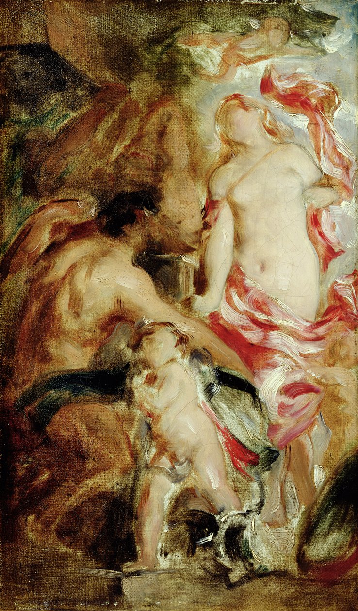 Allegorical Study, A Sketch (olja på duk) av William Etty