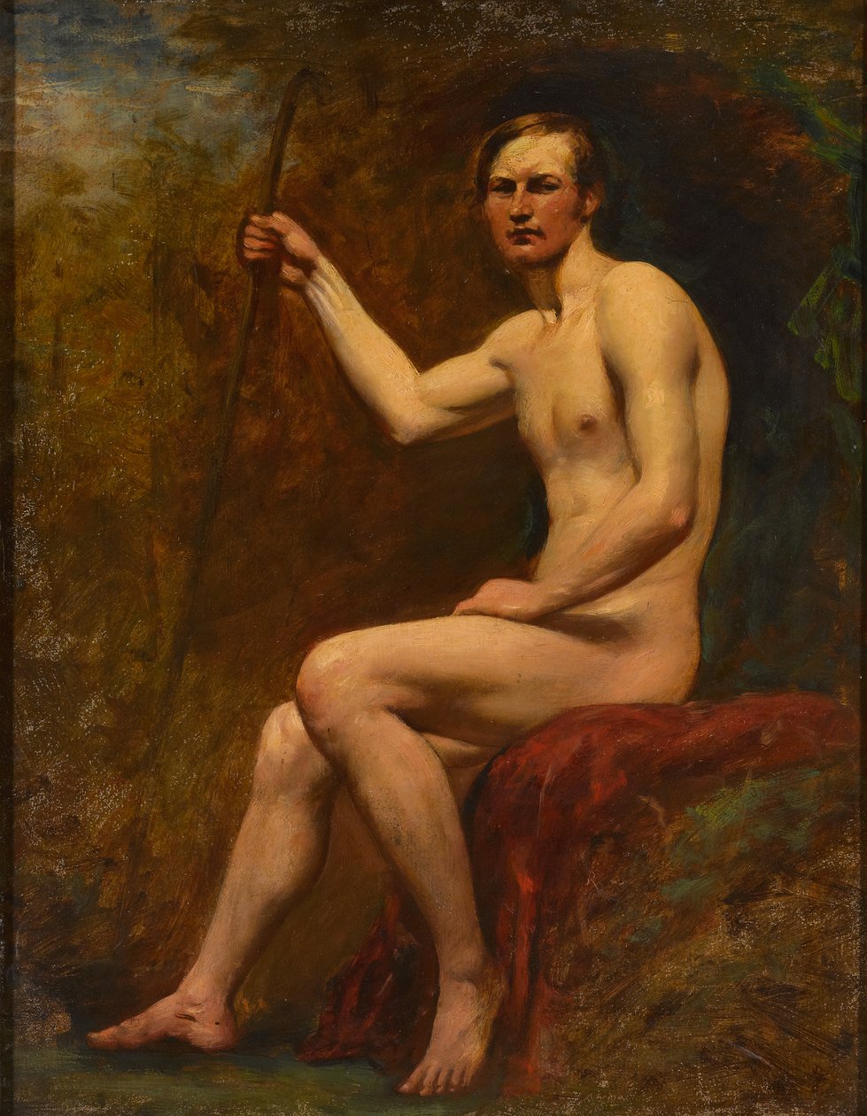 Guardsman Higgins, ca 1830 (olja ombord) av William Etty