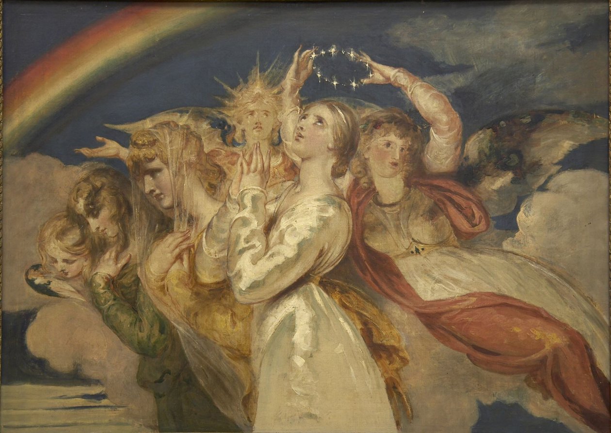Jungfru Marie himmelsfärd av William Etty