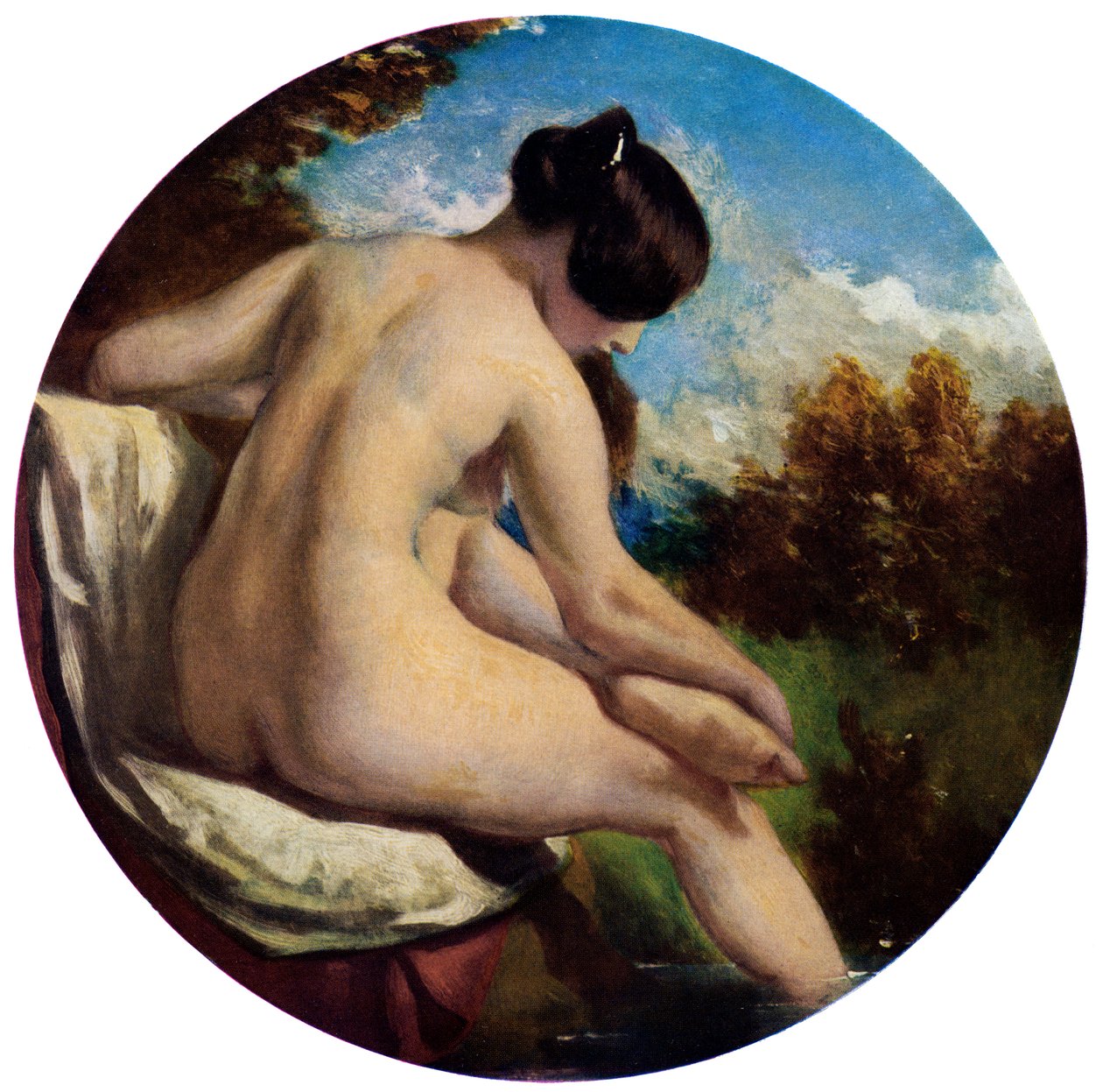 Badaren, 1800-talet. av William Etty