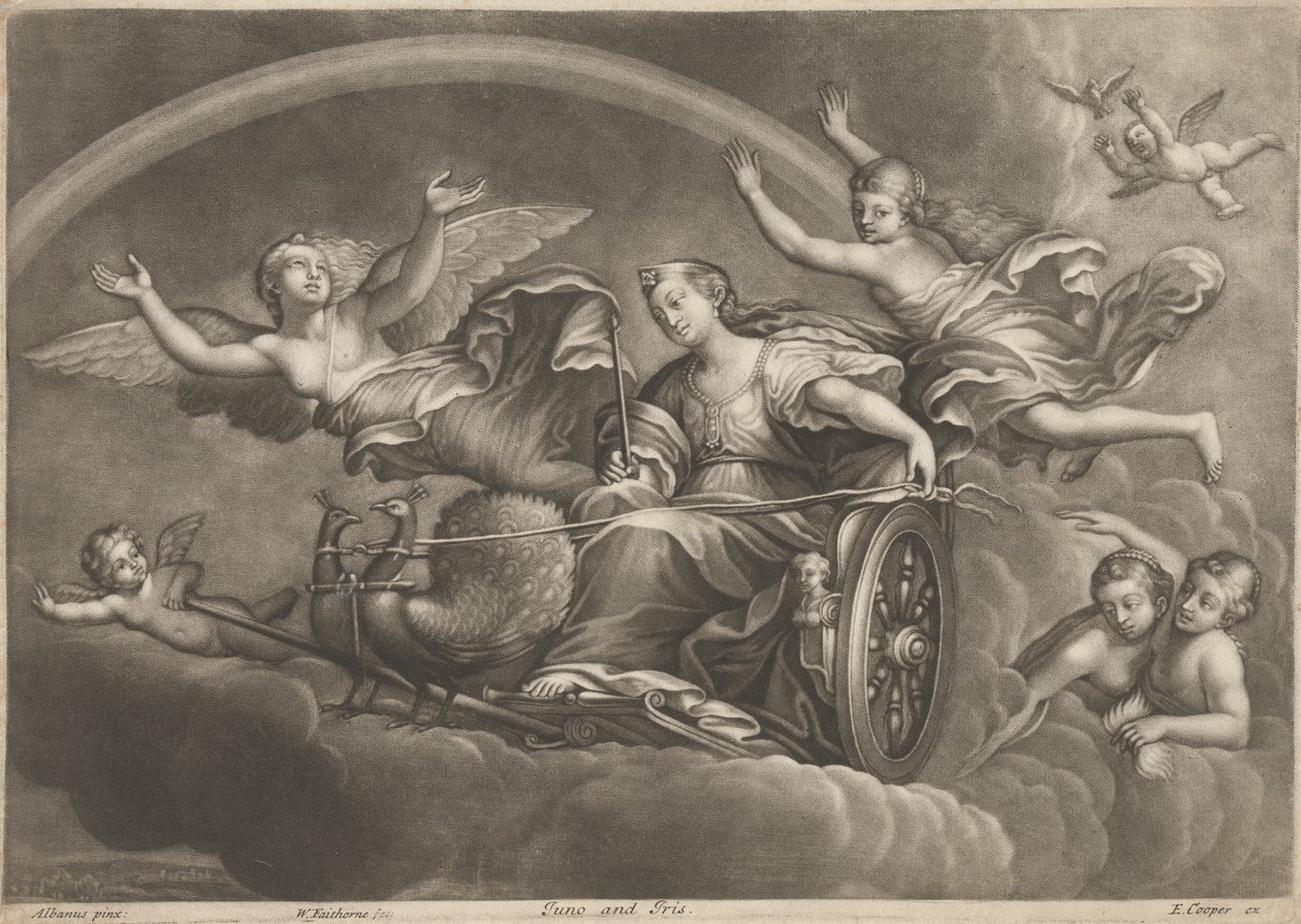 Juno och Iris av William Faithorne