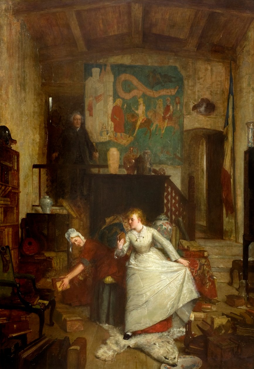 En scen från "The Antiquary" av William Fettes Douglas