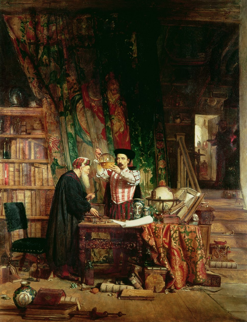 Alkemisten, 1853 av William Fettes Douglas
