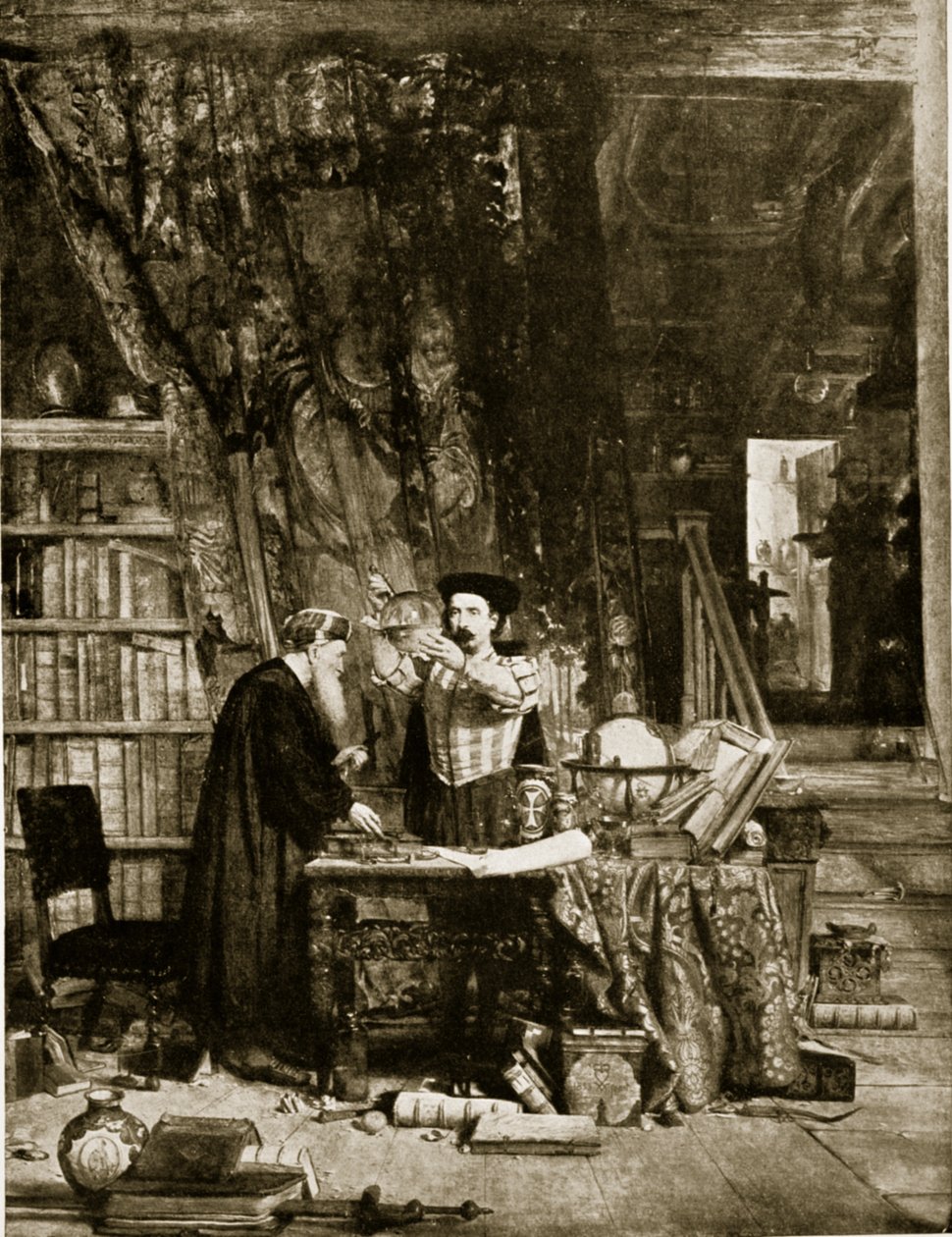 Alkemisten, illustration från 