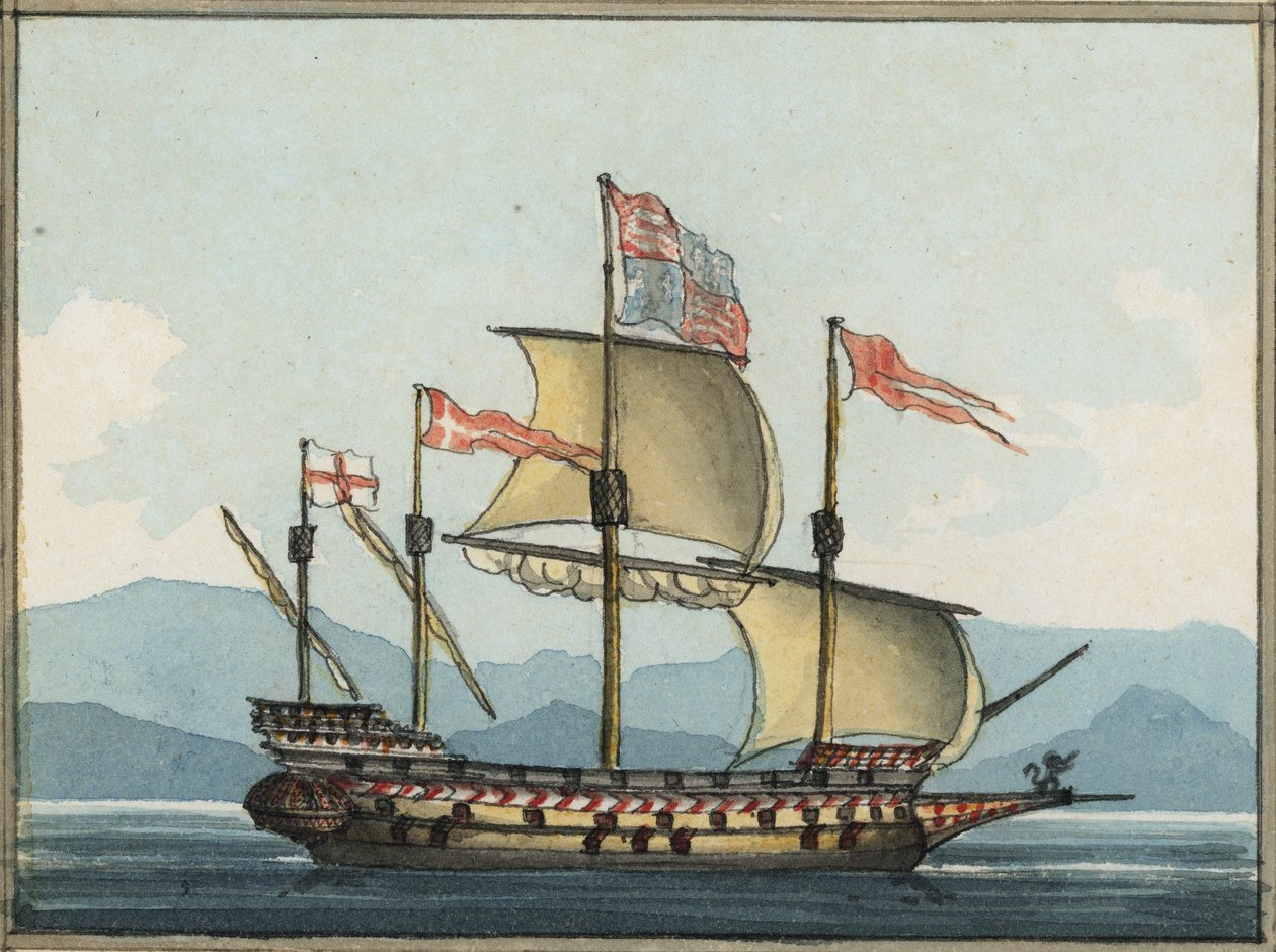 Taget från Tapestry of the House of Lords av William Ffarington