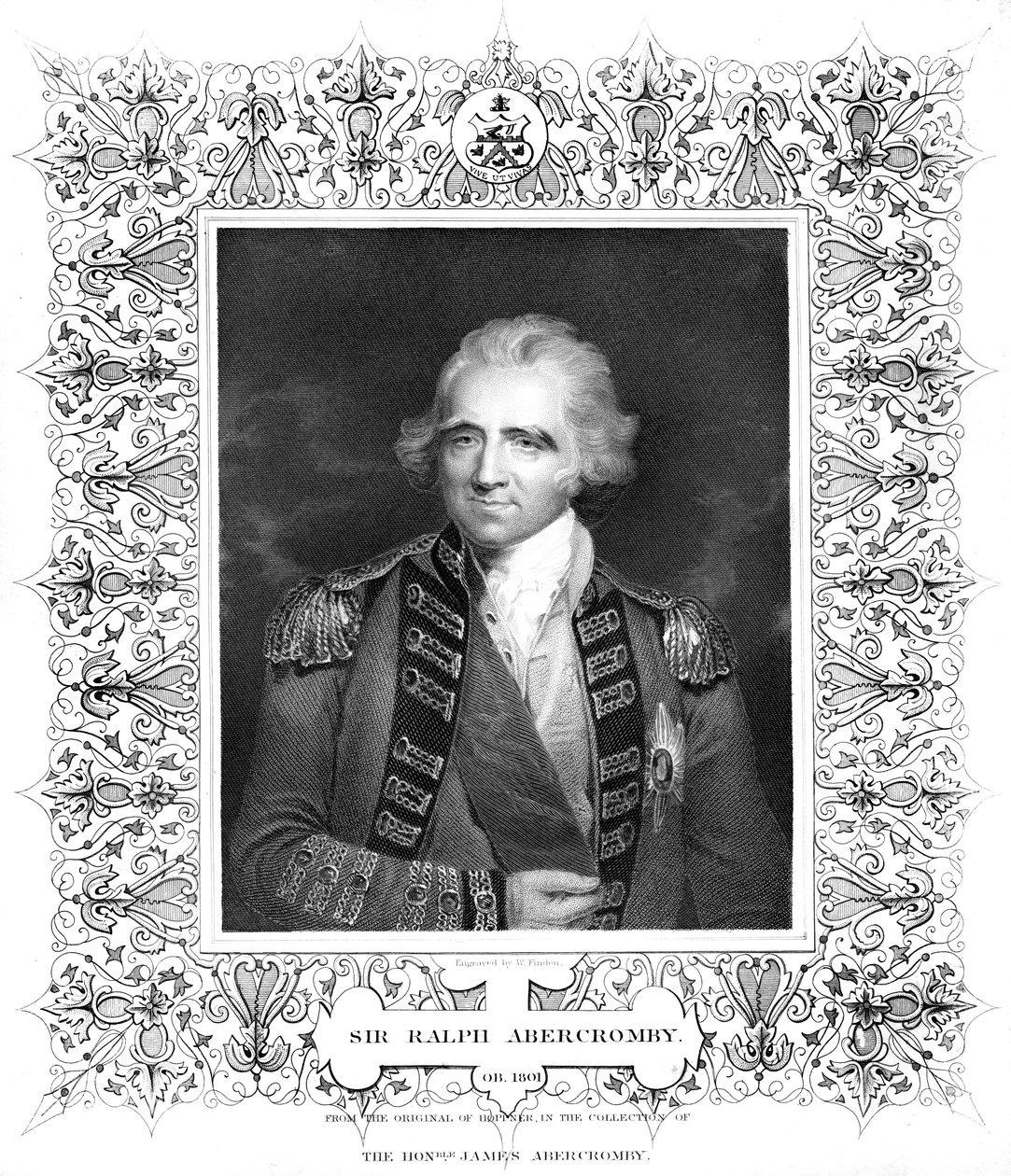 Sir Ralph Abercromby, brittisk general. av William Finden