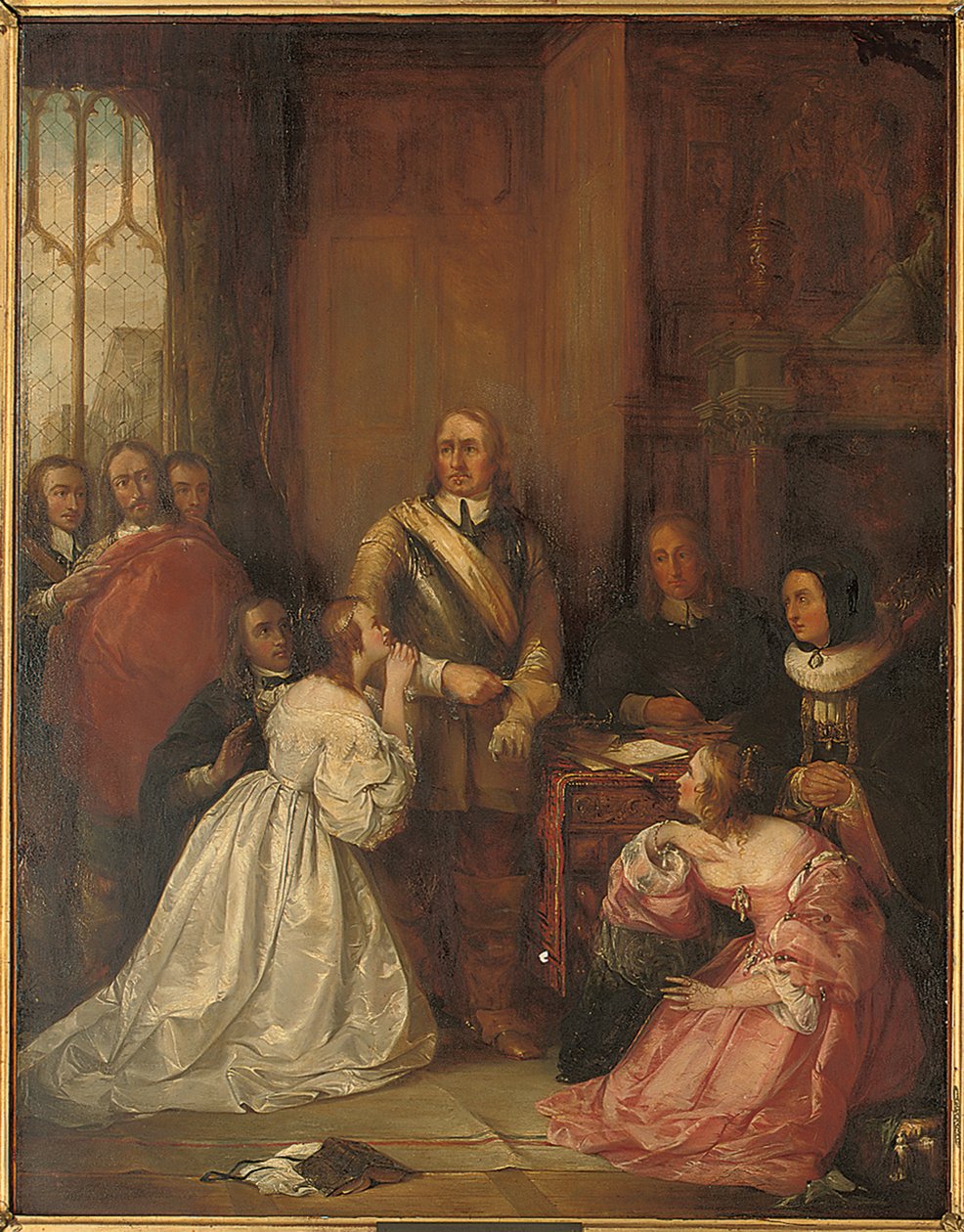 Cromwells familj, interceding for the Life of Charles I av William Fisk