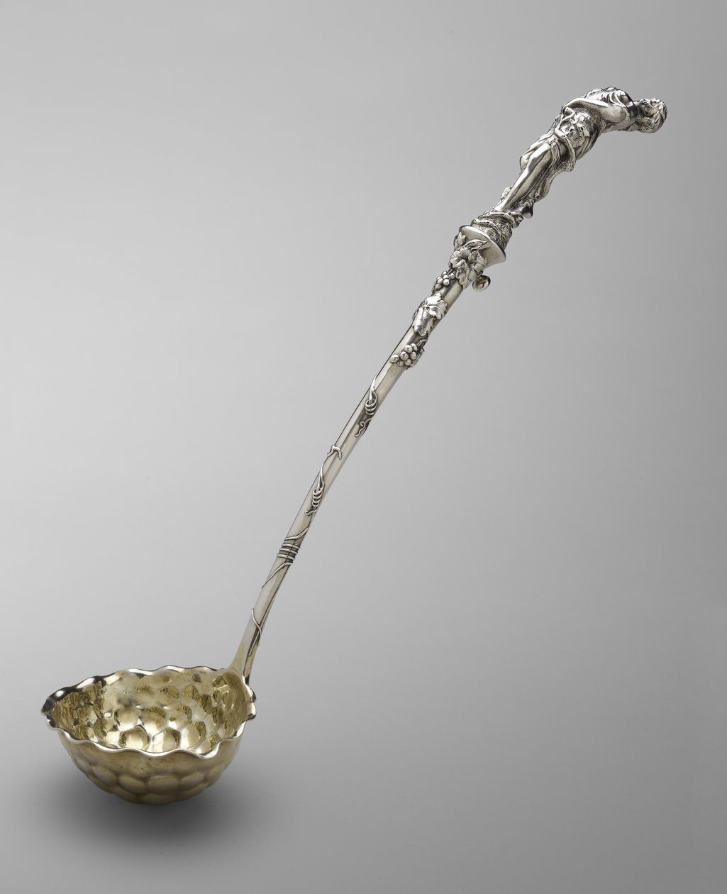 Punschskål, ca 1850 (silver och silverförgyllning) av William Forbes