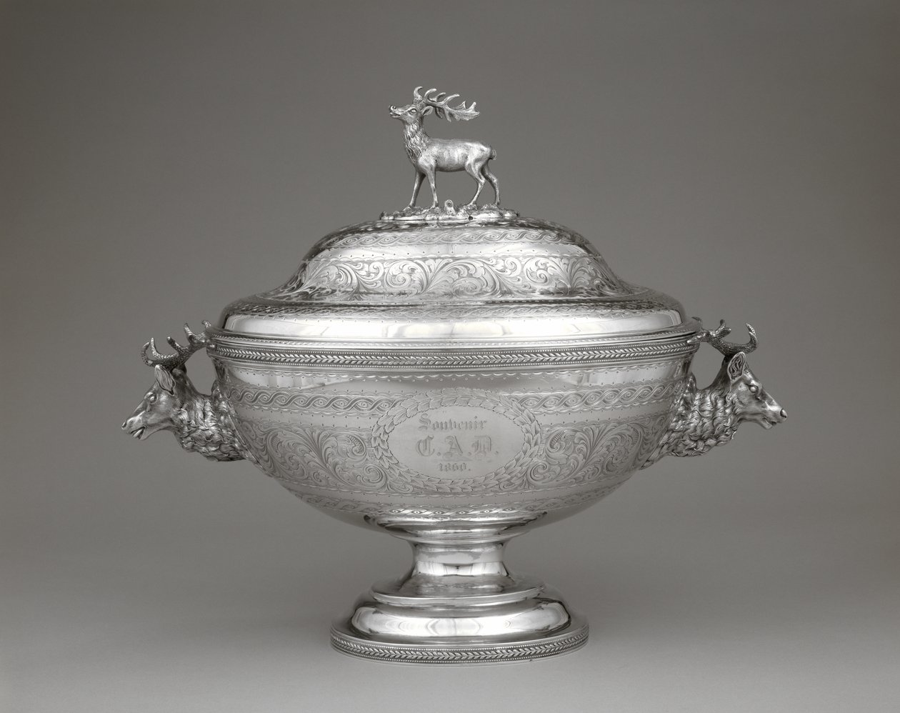Soppterrin, ca 1860 (silver) av William Forbes
