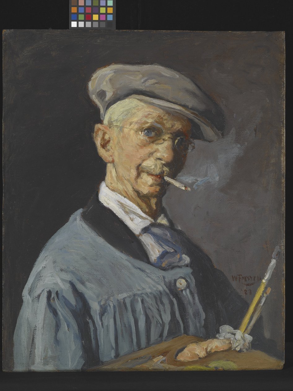 The Painter Man (olja på duk) av William Forsyth