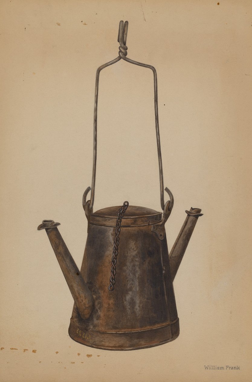 Två pipade facklor, ca. 1942. av William Frank