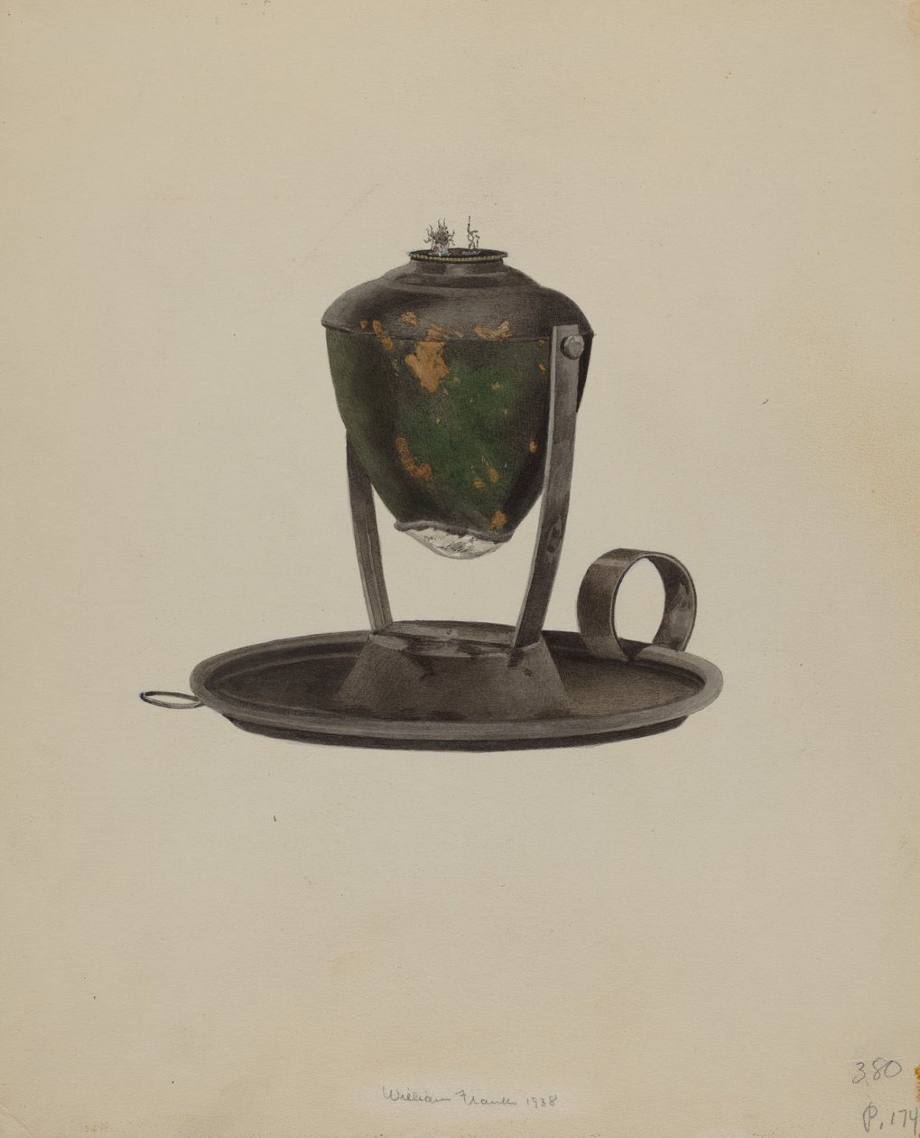 Whaler Lamp, 1938. av William Frank