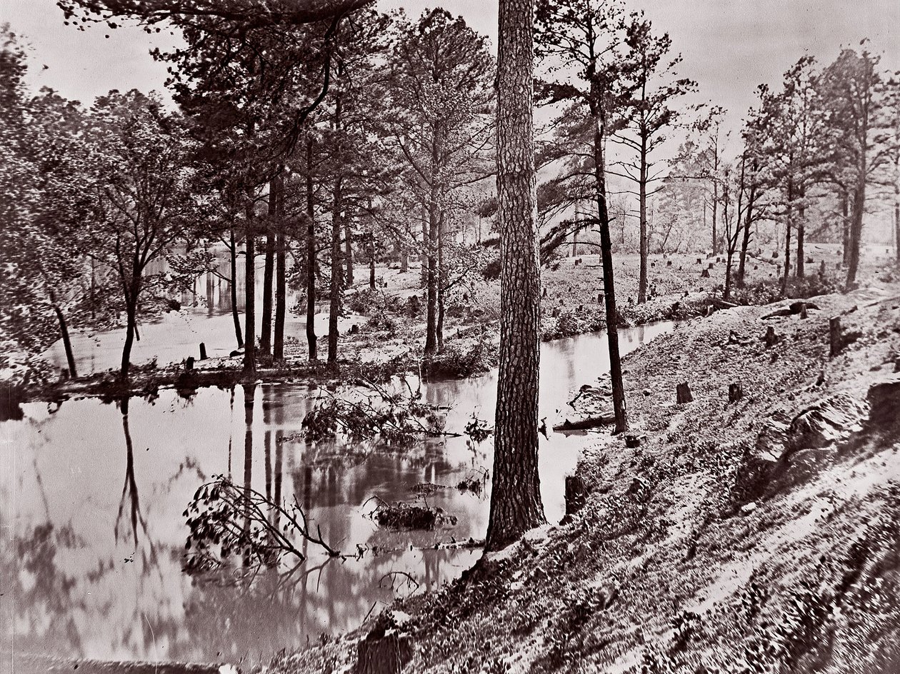 Broadway Landing, Appomattox River, 1864. av William Frank Browne