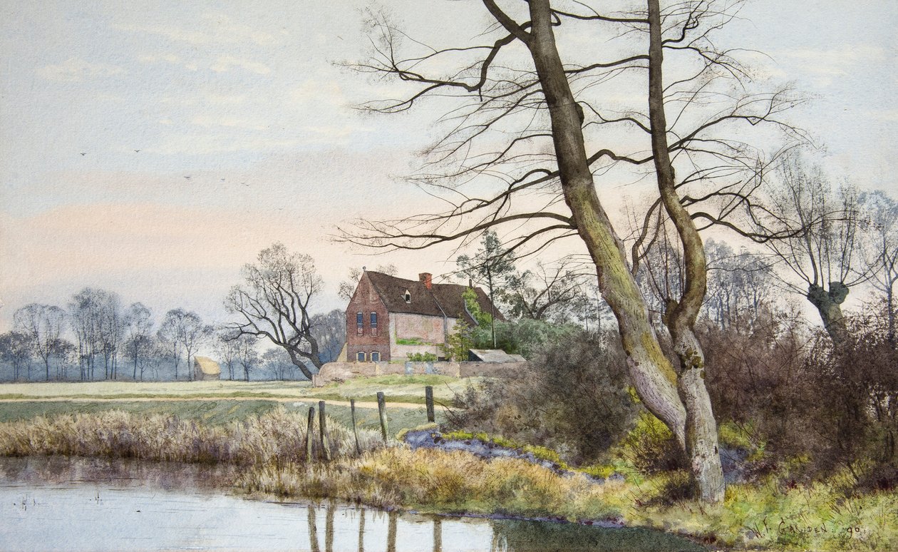 Herrgården, Hemingford Grey av William Fraser Garden
