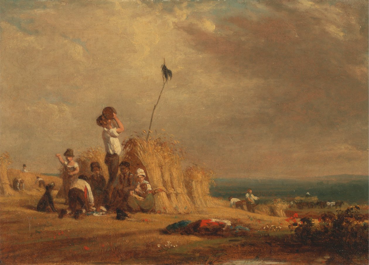 Middagsvila, skörd av William Frederick Witherington