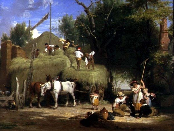 Att stapla hö av William Frederick Witherington