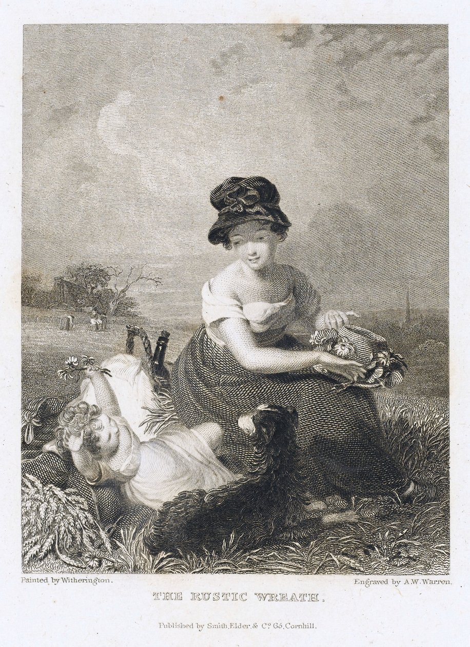 Den rustika kransen av William Frederick Witherington