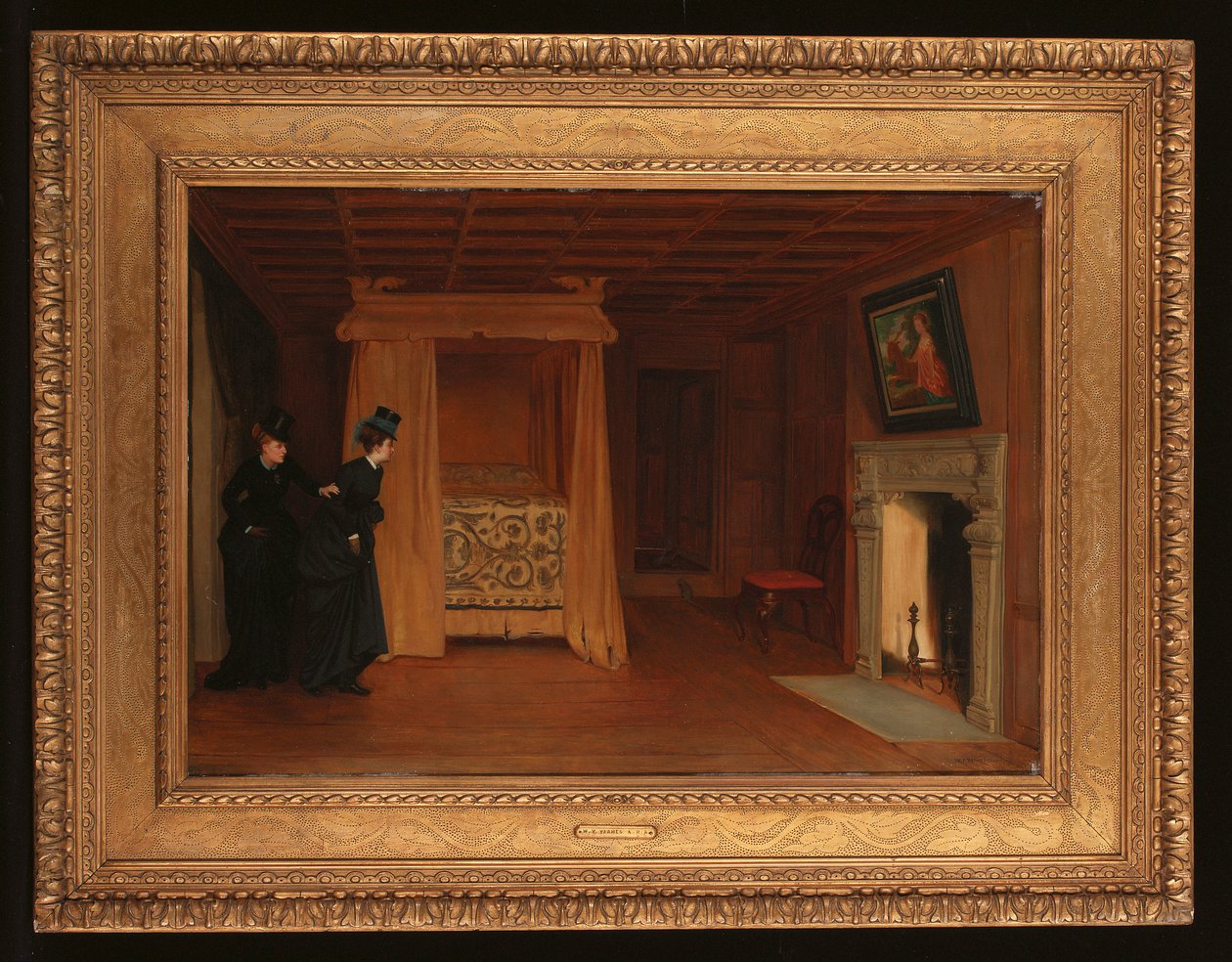 Ett besök i Haunted Chamber, 1869 av William Frederick Yeames