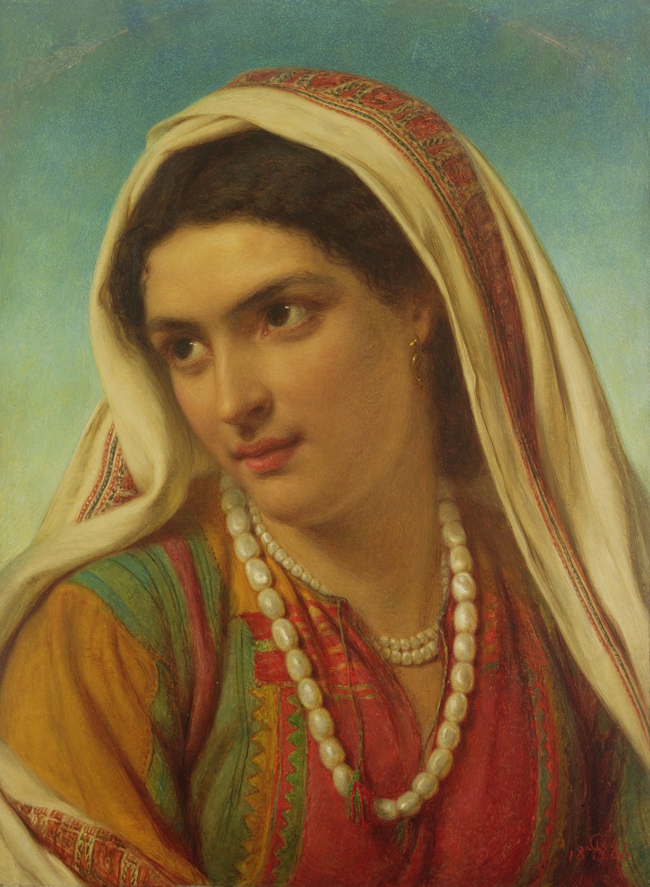 En arabisk flicka, 1866 av William Gale