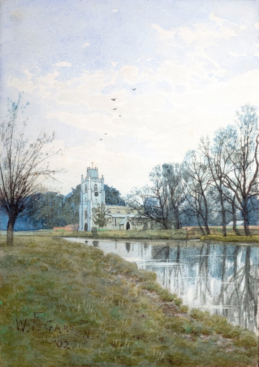 St James kyrka, Hemingford Grey av William Garden Fraser