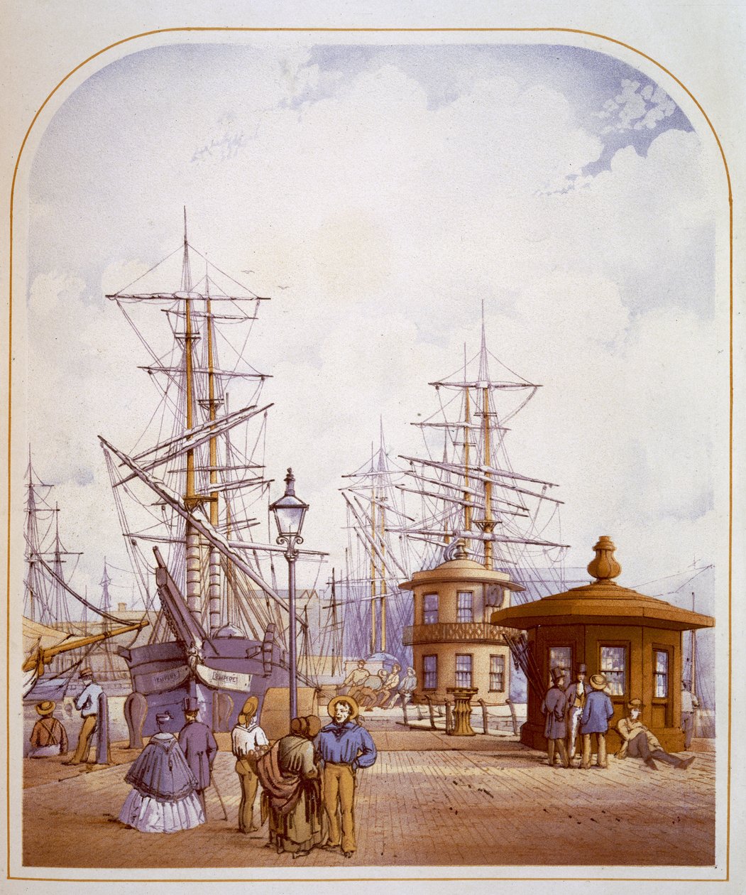Waterloo Docks, från 