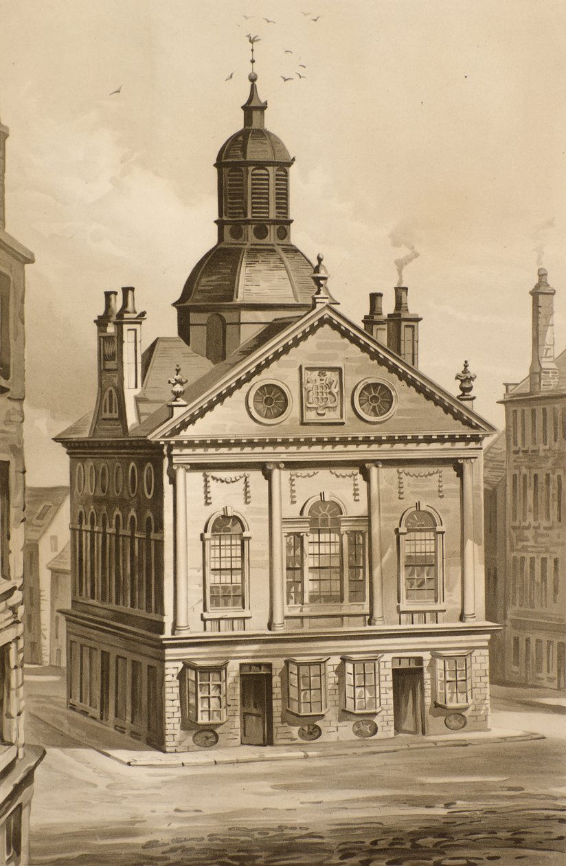 Utan titel [Trades Hall, High Street, Dundee] (etsning) av William Gibb