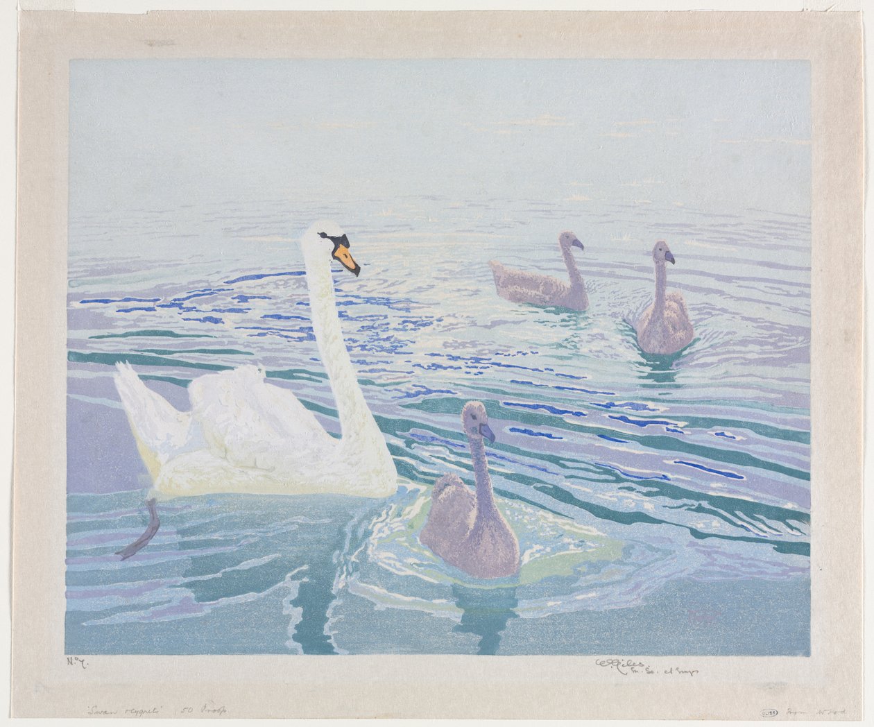 Svanar och Cygnets av William Giles