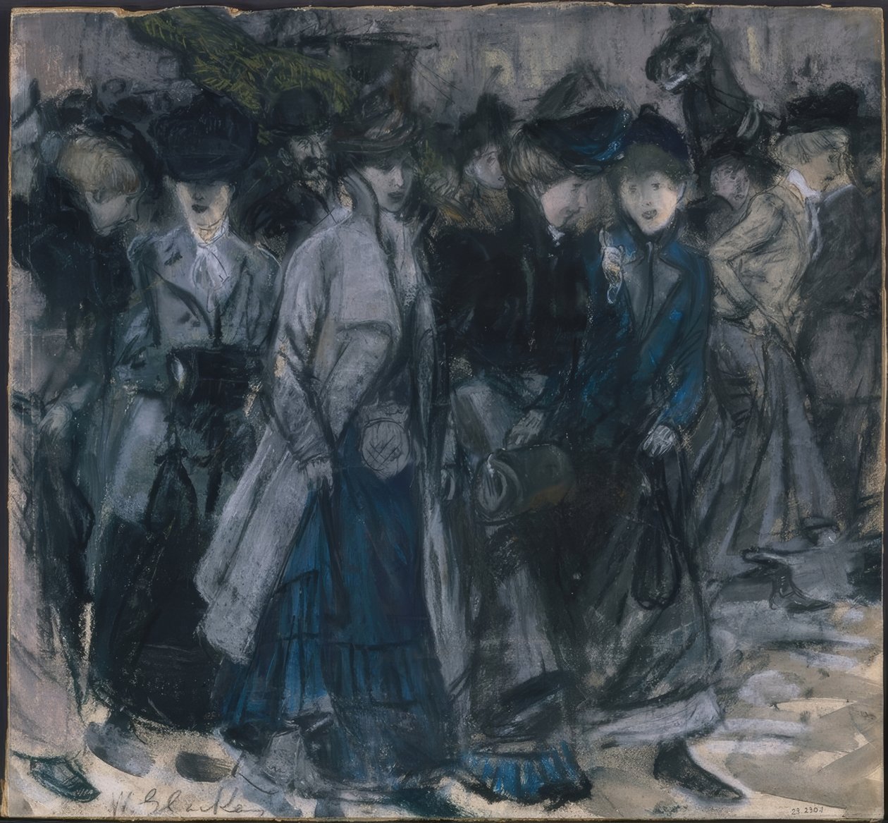 Shoppa tjejer av William Glackens