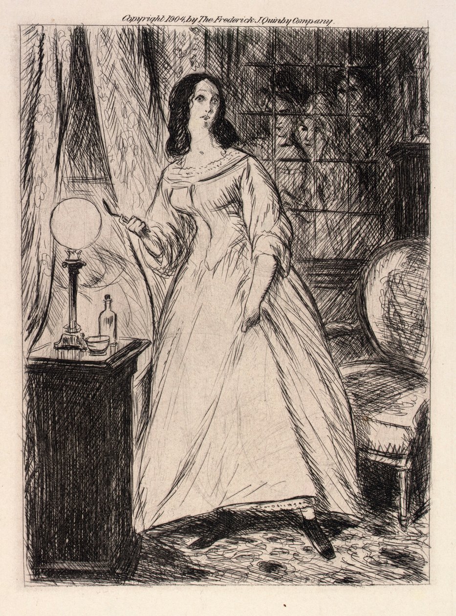 Ja, goda mamma, ja - jag ska låsa in din silversked av William Glackens