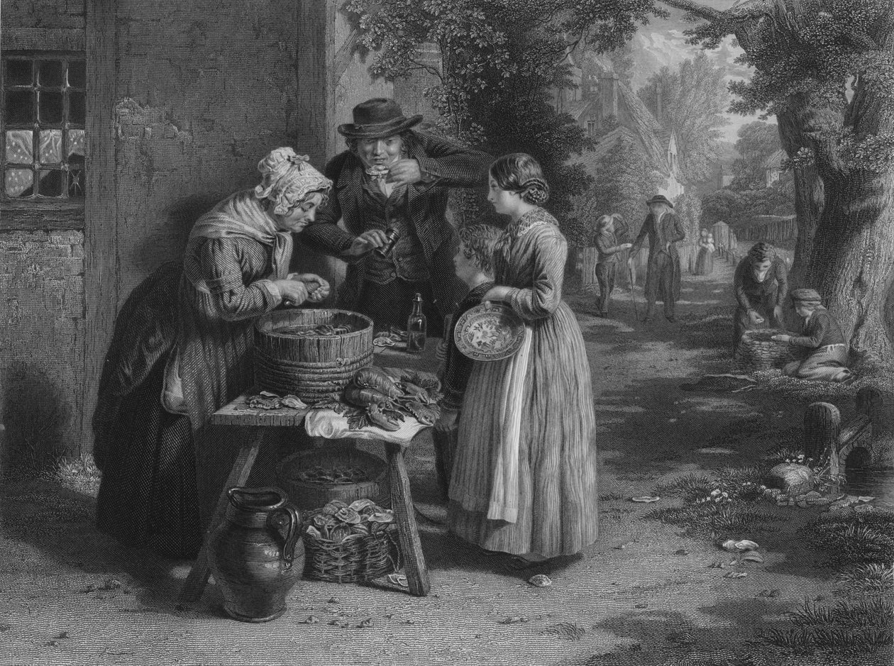 Ostrons första dag, 1863 av William Greatbach