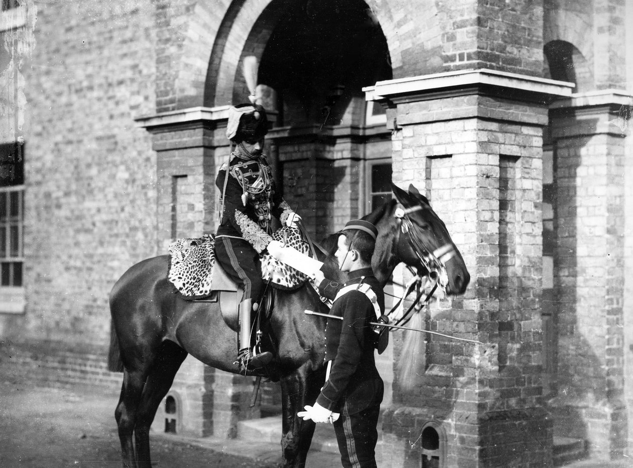 Officer av 3:e husarerna, c.1890-talet av William Gregory