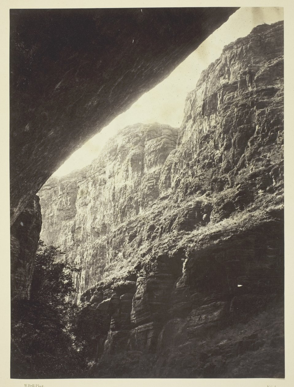 Cañon i Kanab Wash, Coloradofloden, söderut av William H. Bell