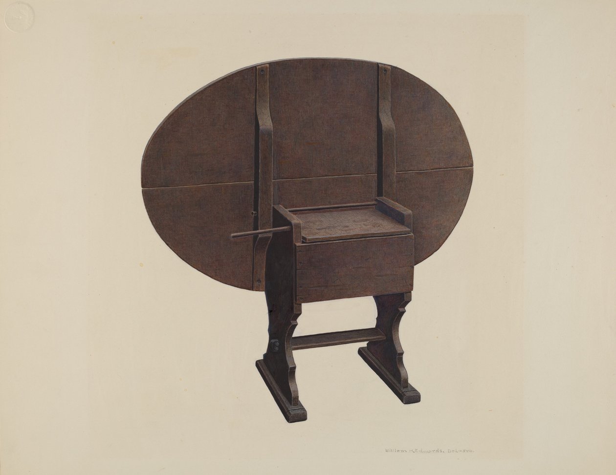 Matbord, 19351942. av William H Edwards