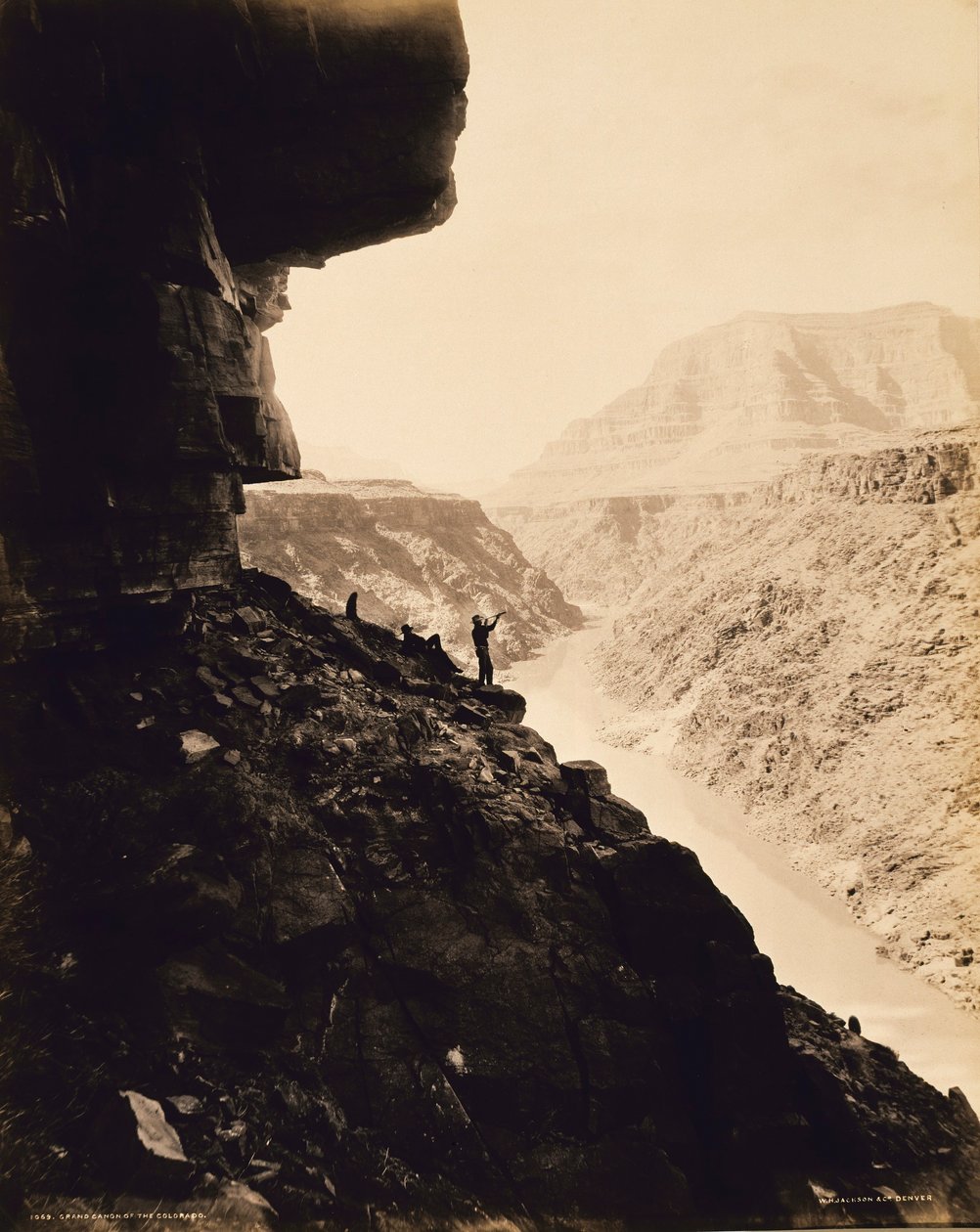 Grand Cañon i Colorado av William H. Jackson