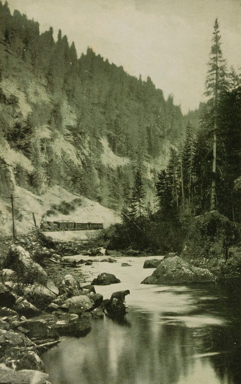 Cañons i Colorado av William H. Jackson