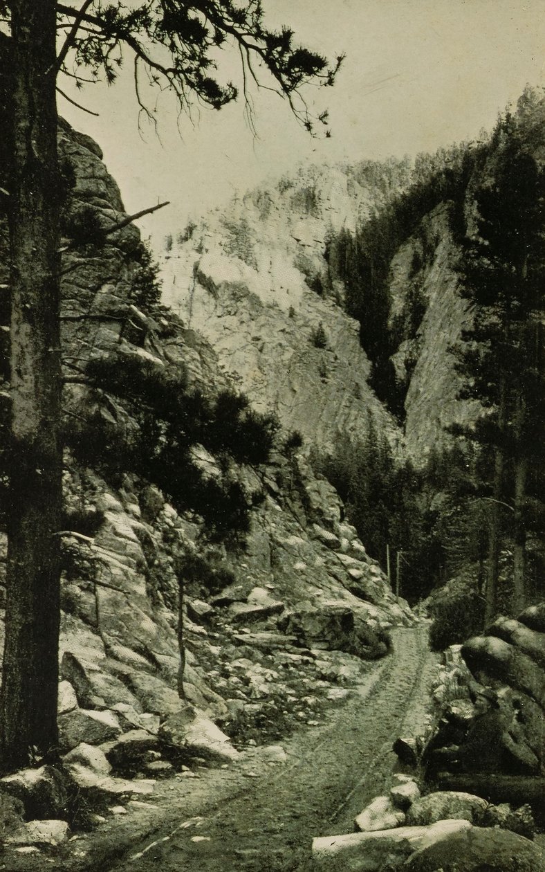 Cañons i Colorado av William H. Jackson