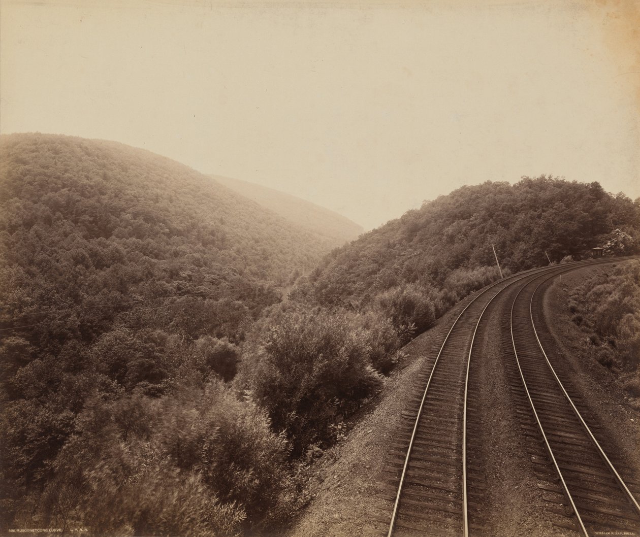 Musconetcong-kurva av William H. Rau
