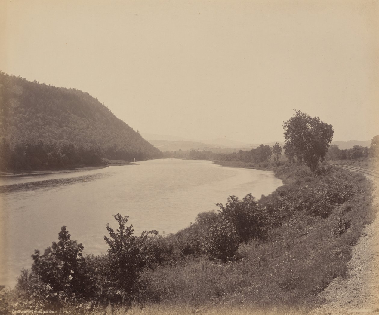 Susquehanna vid Standing Stone av William H. Rau