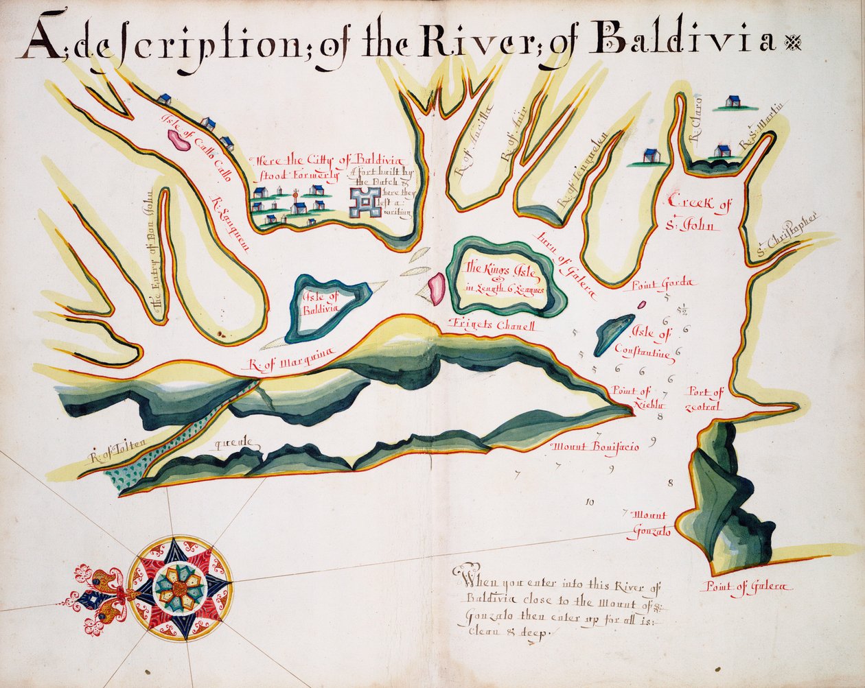 "En beskrivning av floden Baldivia av William Hack
