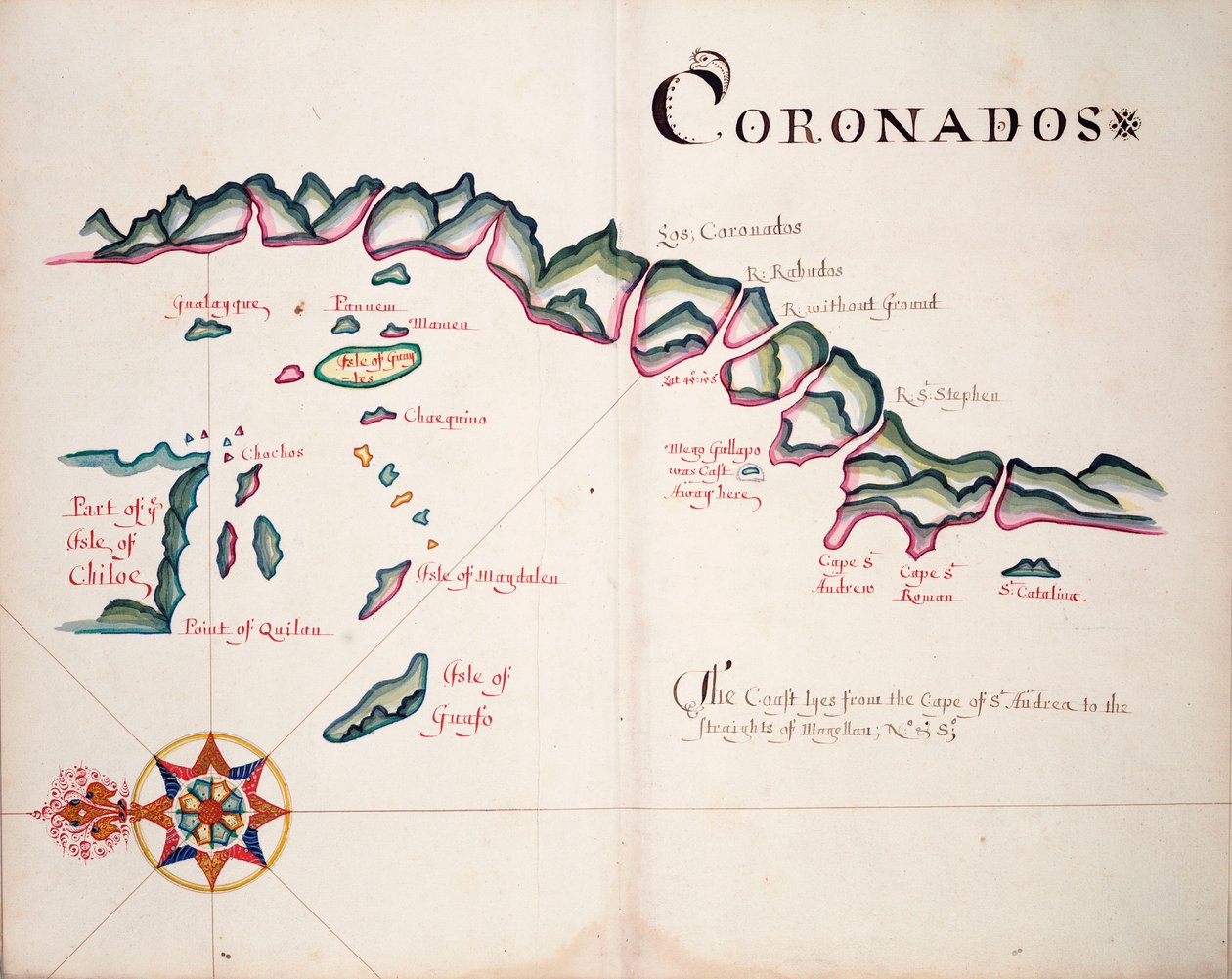 Coronadoes, Sydamerikas Stillahavskust av William Hack