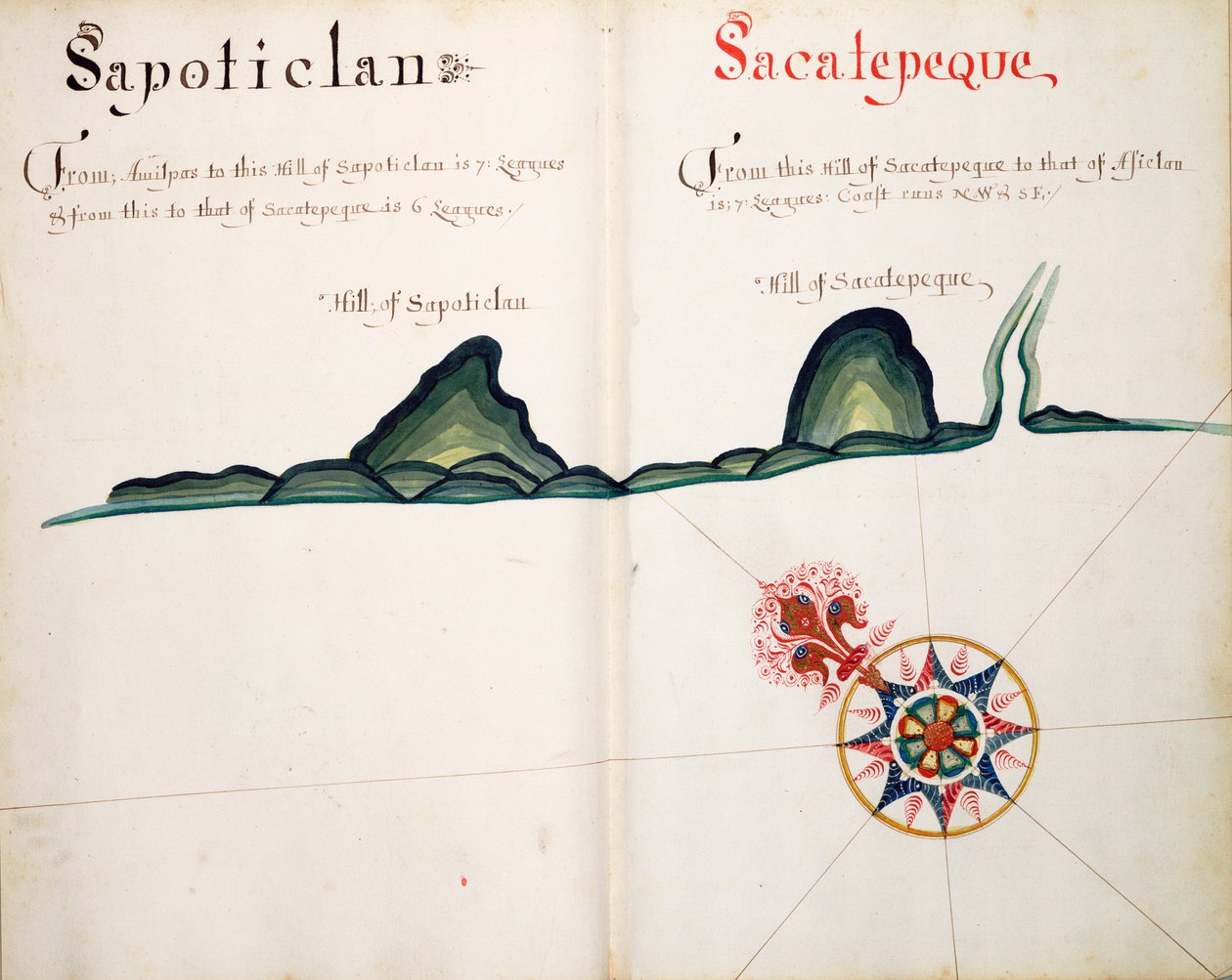 Sapoticlan och Sacatepeque av William Hack