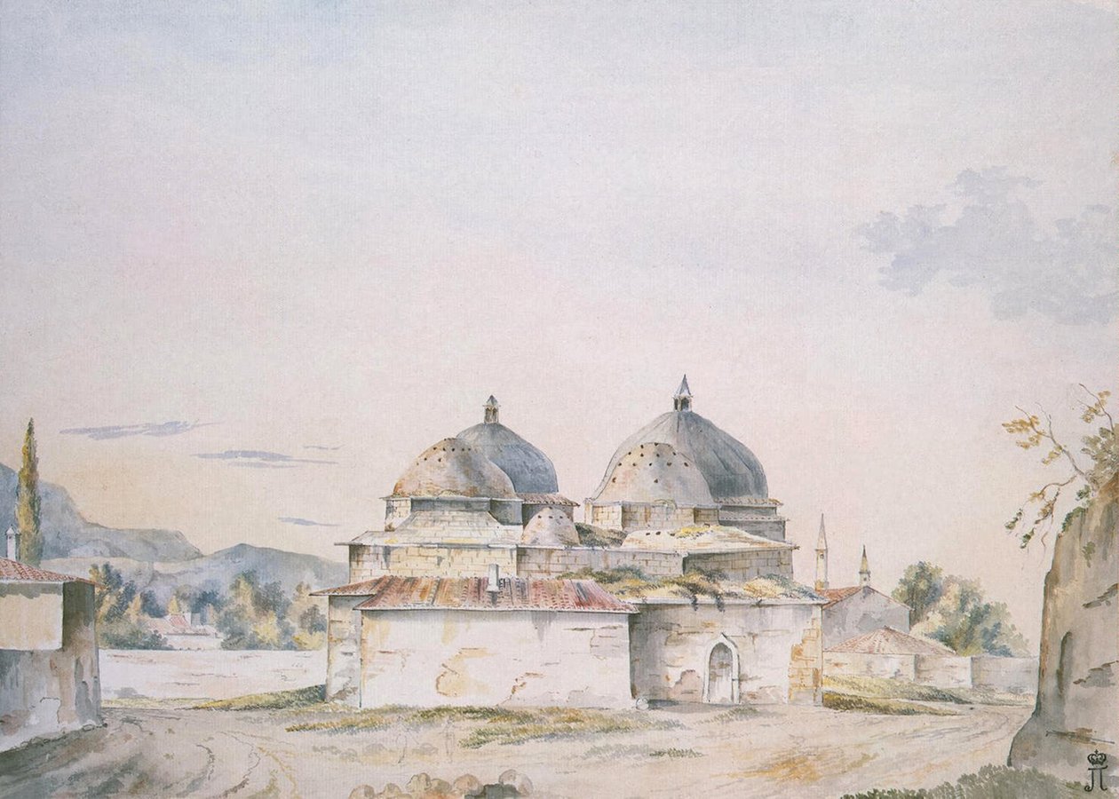 Baden i Bakhchisaray, 1787 av William Hadfield