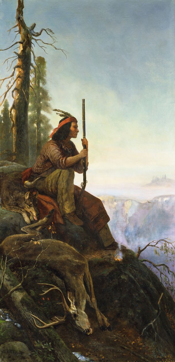 Signalbranden, 1880 av William Hahn